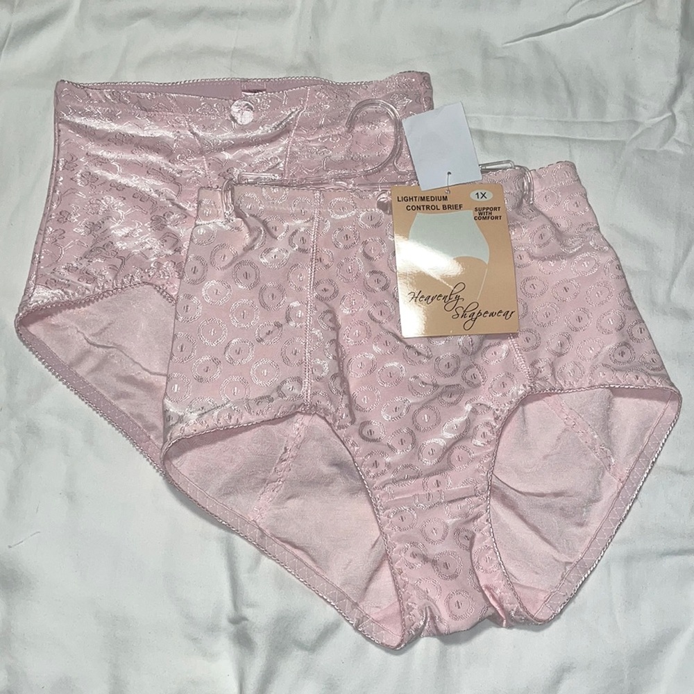 Heavenly Shapewear Control Brief Panties - 1X